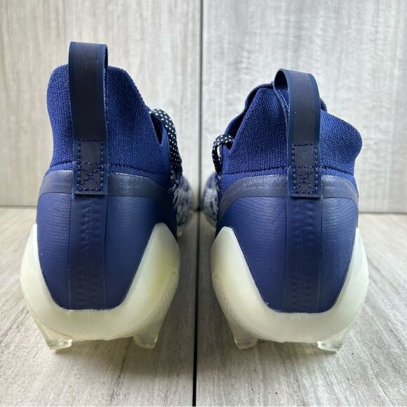 Adidas Adizero PrimeKnit Navy Football Cleats Athletic Sneaker Mens Size 12.5 - Picture 7 of 10